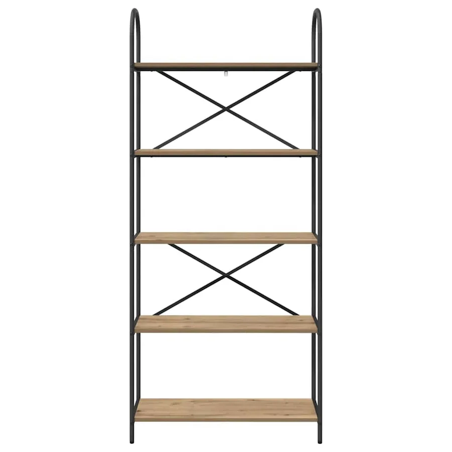 Étagère 5 niveaux 80 x 30 x 183 cm Bois d'ingénierie - 5