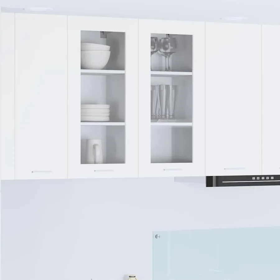 Armoire suspendue Blanc 40 x 31 x 80 cm Bois d'ingénierie