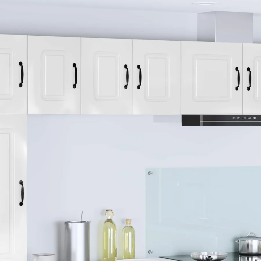 Panneau de lave-vaisselle Kalmar 2 pcs Blanc brillant