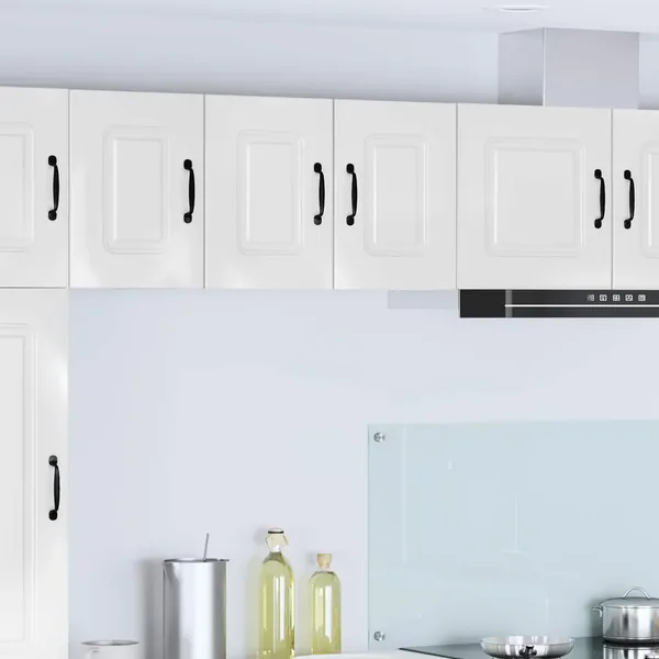 Panneau de lave-vaisselle Kalmar 2 pcs Blanc brillant