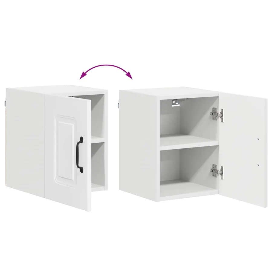 Panneau de lave-vaisselle Kalmar 2 pcs Blanc brillant - 12