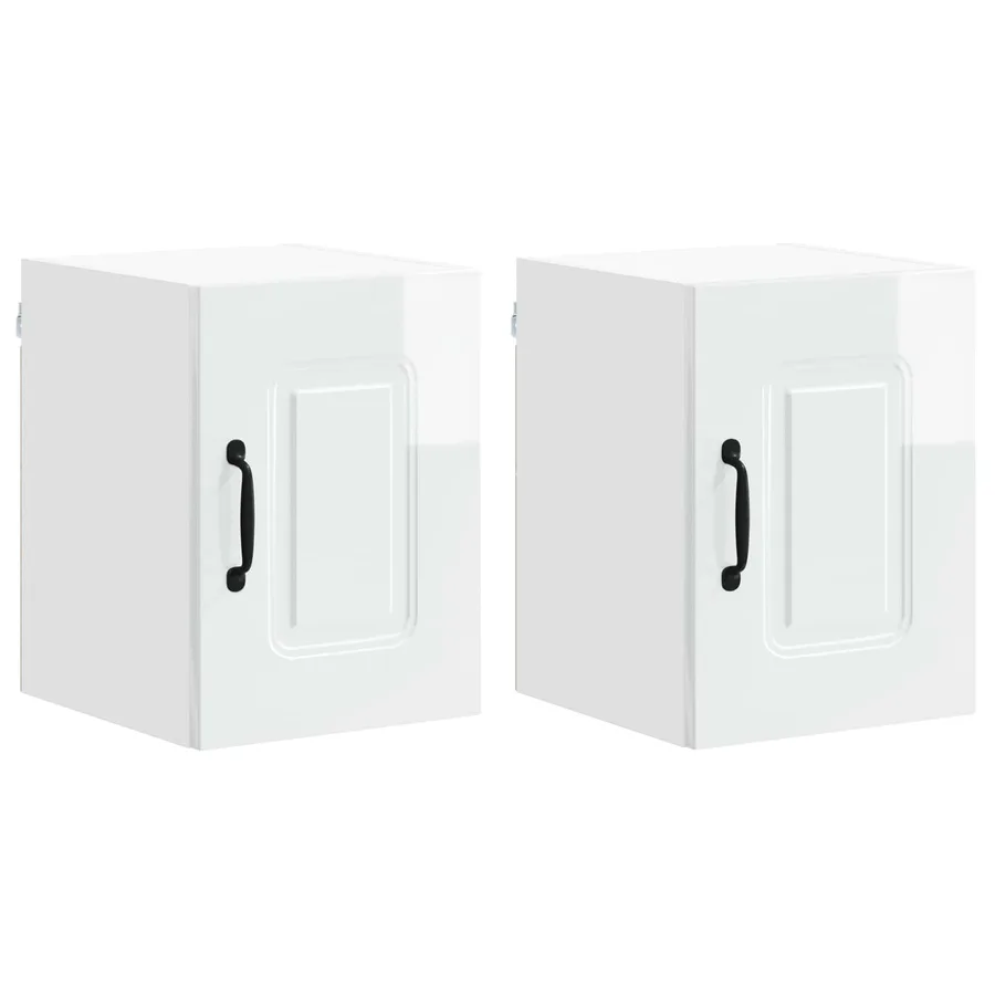 Panneau de lave-vaisselle Kalmar 2 pcs Blanc brillant - 2