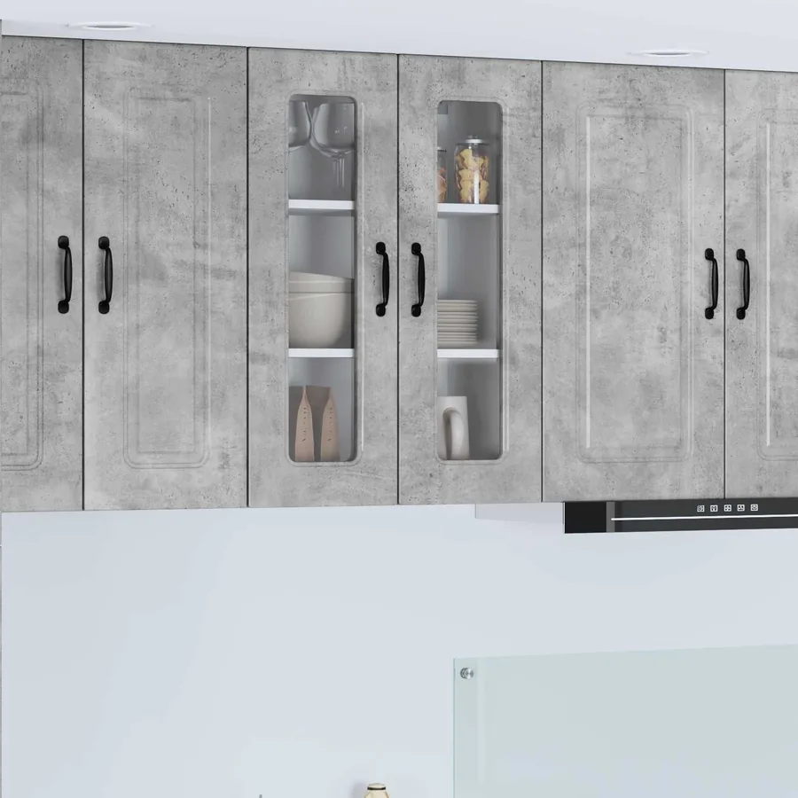 Panneau de lave-vaisselle Kalmar Gris béton 60 x 31 x 80 cm