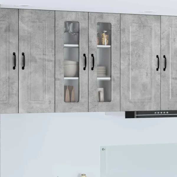 Panneau de lave-vaisselle Kalmar Gris béton 60 x 31 x 80 cm