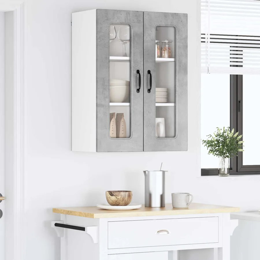 Panneau de lave-vaisselle Kalmar Gris béton 60 x 31 x 80 cm - 4