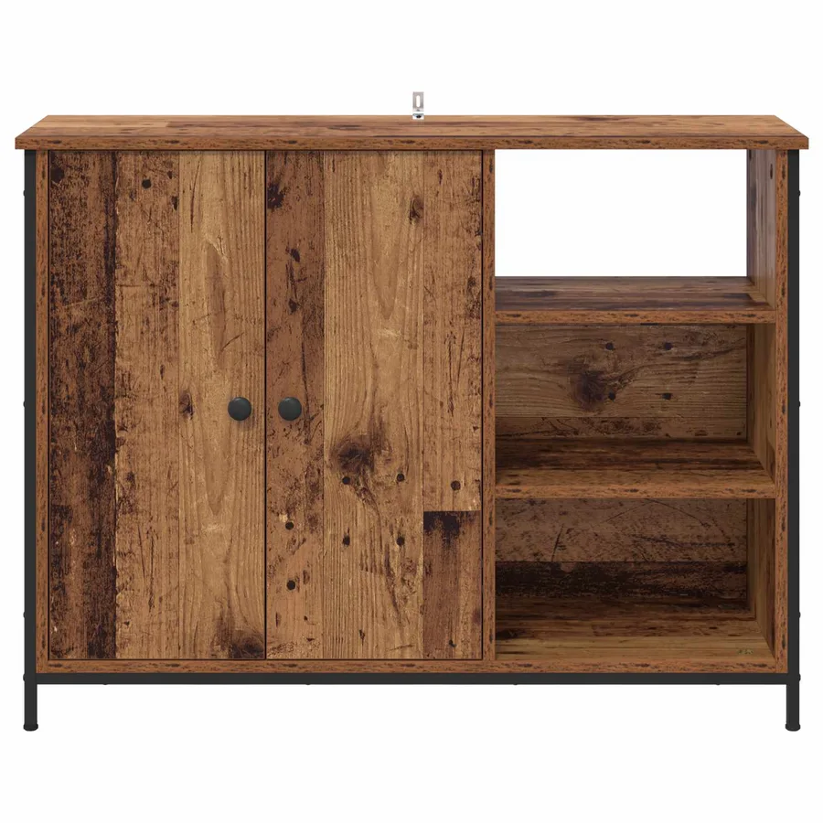 Buffet Bois Ancien 100 x 33 x 75 cm Bois d'ingénierie - 6