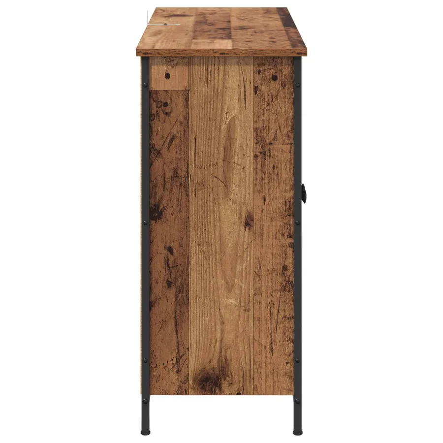 Buffet Bois Ancien 100 x 33 x 75 cm Bois d'ingénierie - 7