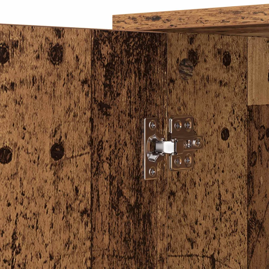 Buffet Bois Ancien 100 x 33 x 75 cm Bois d'ingénierie - 9