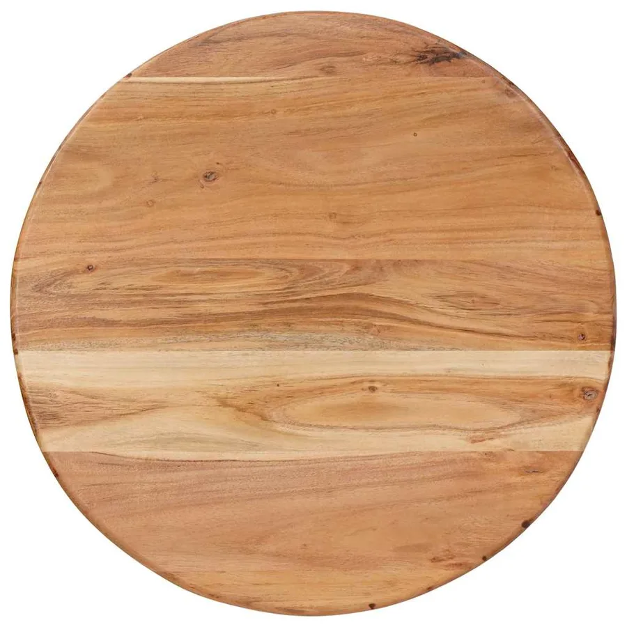 Tables basses gigognes 3 pcs Marron Bois d'Acacia Massif - 7