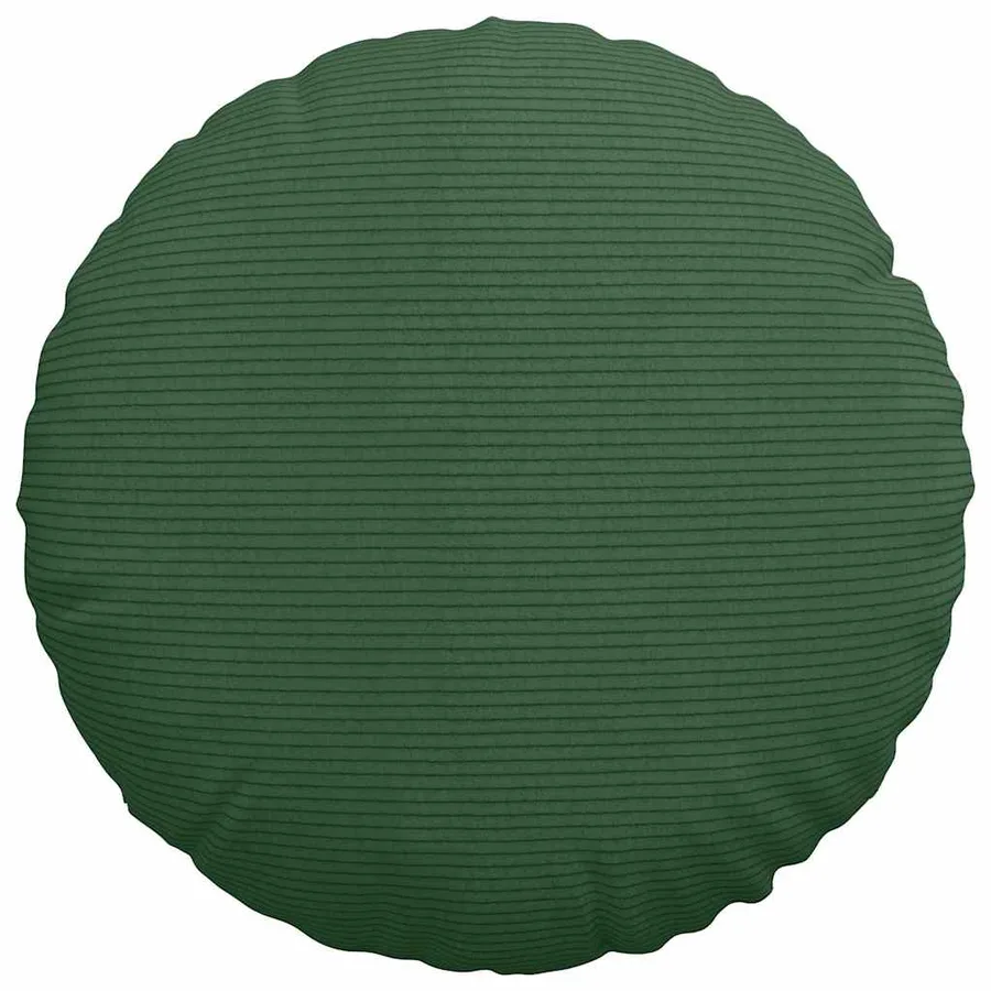 Coussins de siège 2 pcs Vert foncé Ø 40 cm - 6