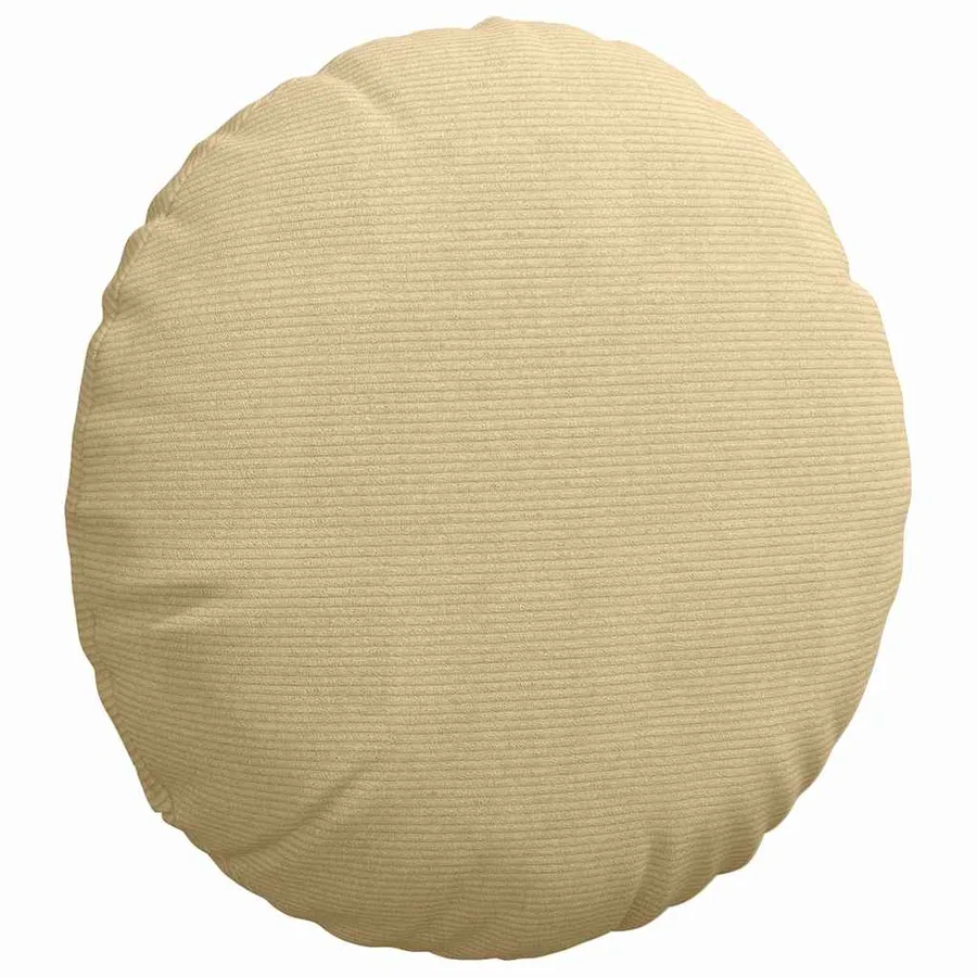 Coussins de siège 2 pcs Vert gris Ø60 x 21 cm - 5
