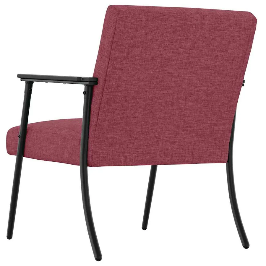 fauteuil Bordeaux tissu - 6