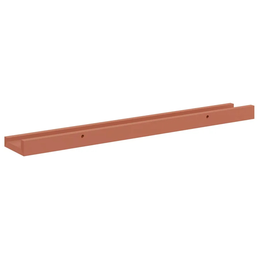 Étagère Murale Montage mural 2 pcs Rouge 60 x 9 x 3 cm - 9