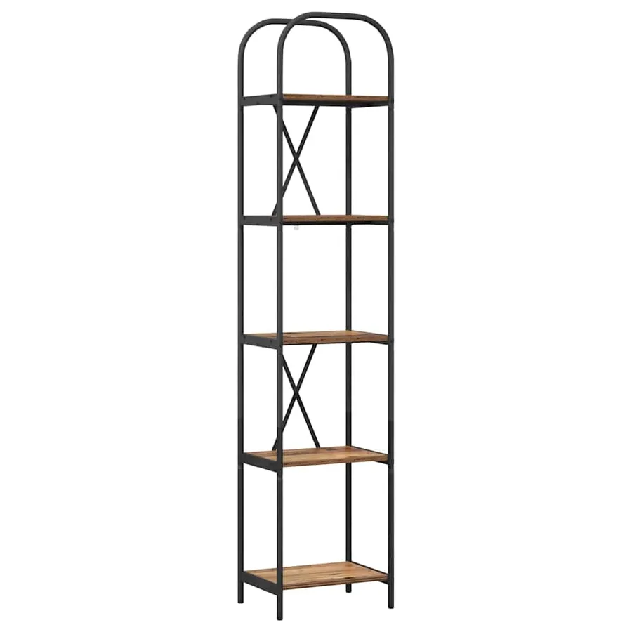 Étagère Bois ancien 40 x 30 x 183 cm Bois d'ingénierie - 2
