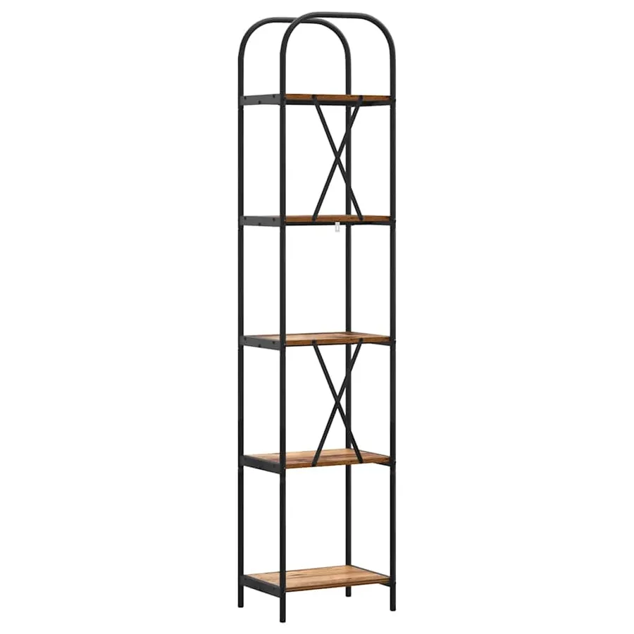 Étagère Bois ancien 40 x 30 x 183 cm Bois d'ingénierie - 7