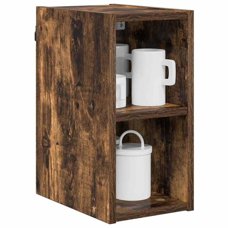 Armoire suspendue avec stockage Chêne fumé 20 x 29,5 x 40 cm - 3