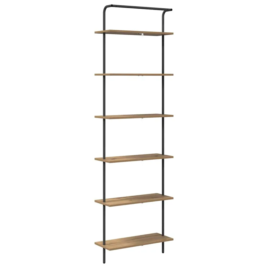 Étagère 6 niveaux 60 x 24 x 203 cm Bois d'ingénierie - 7