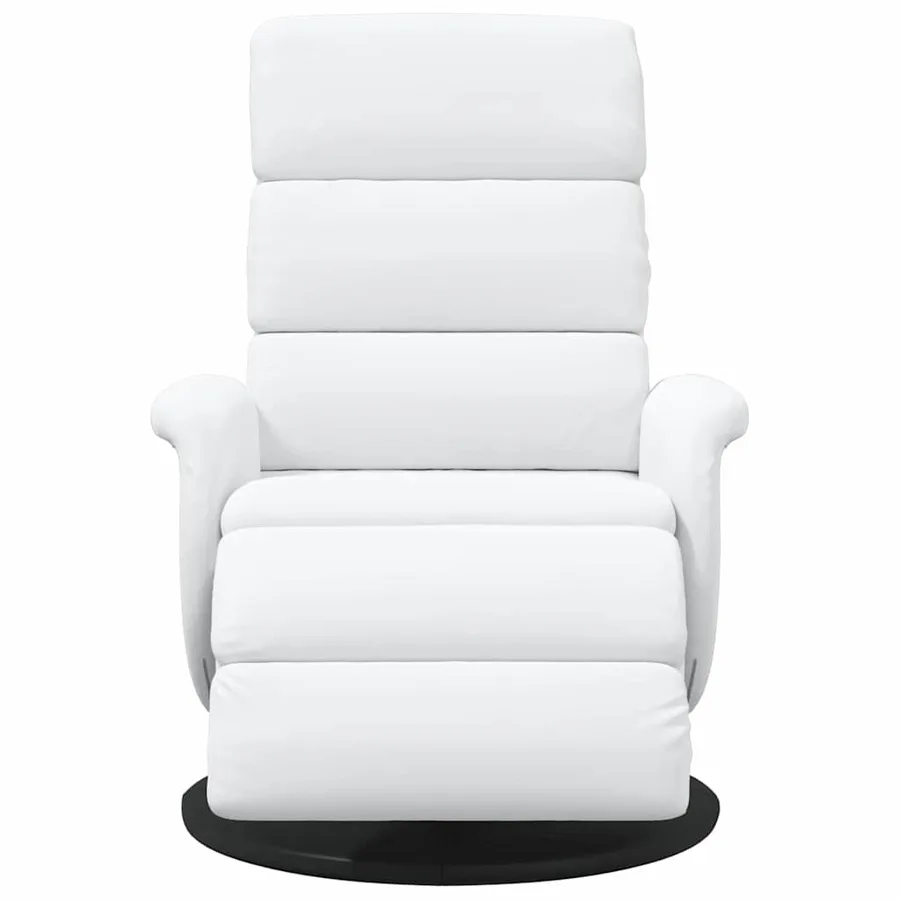 Fauteuil inclinable Blanc 98 x 71 x 106 cm PU - 4