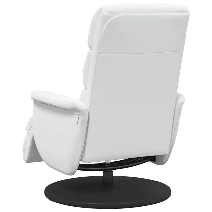 Fauteuil inclinable Blanc 98 x 71 x 106 cm PU - 6