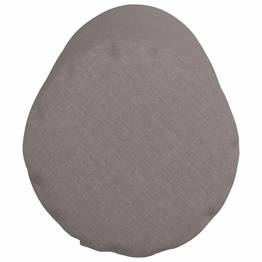 Coussins d'accent 2 pcs Taupe Ø 25 x 70 cm tissu - 7