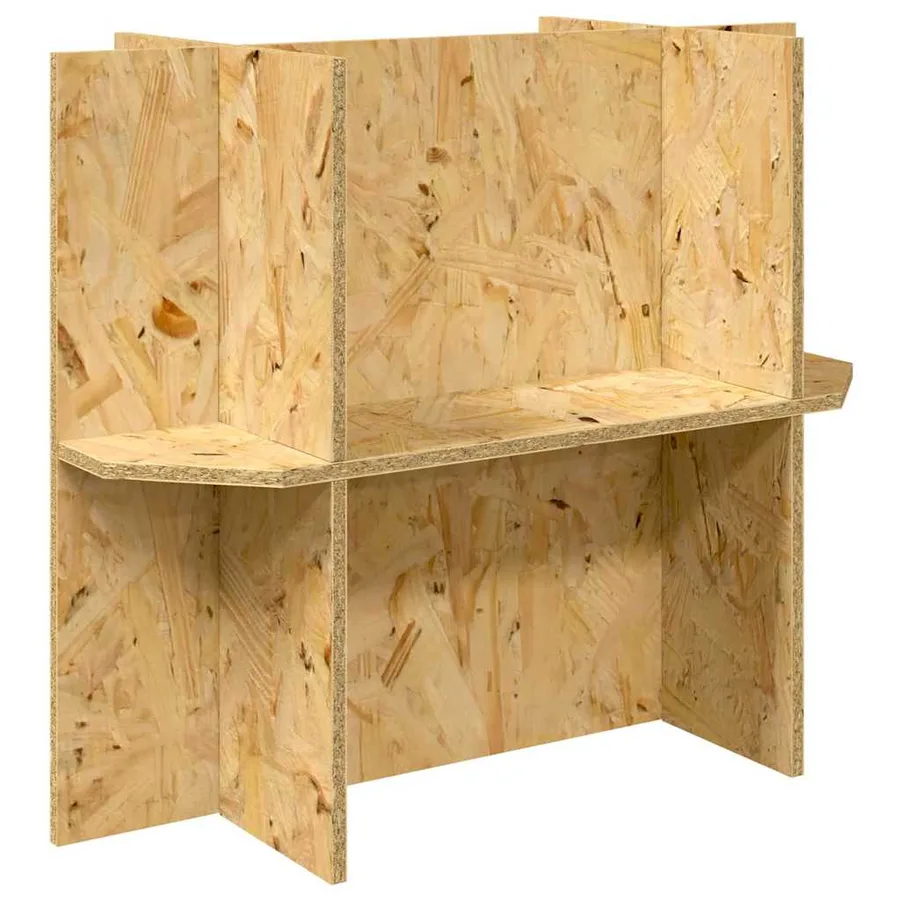 Base de Terrarium avec étagère Marron 60 x 30 x 50 cm OSB - 2
