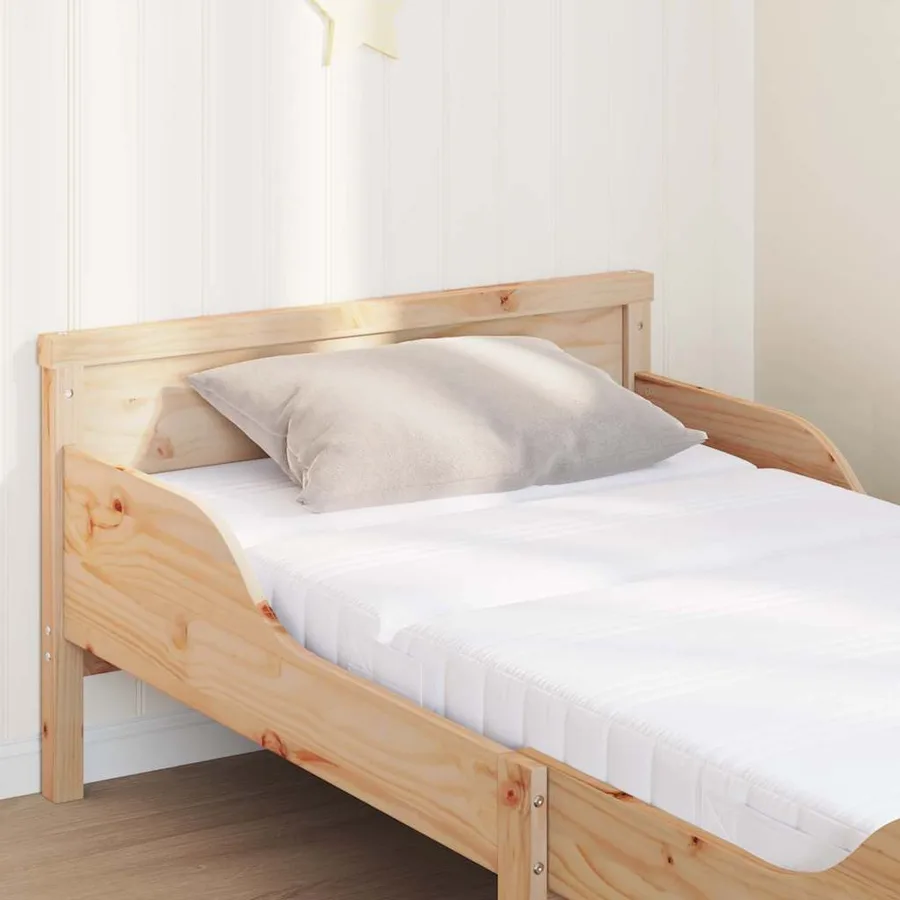 Cadre de lit avec matelas extensible Marron 80 x 200 cm - 4
