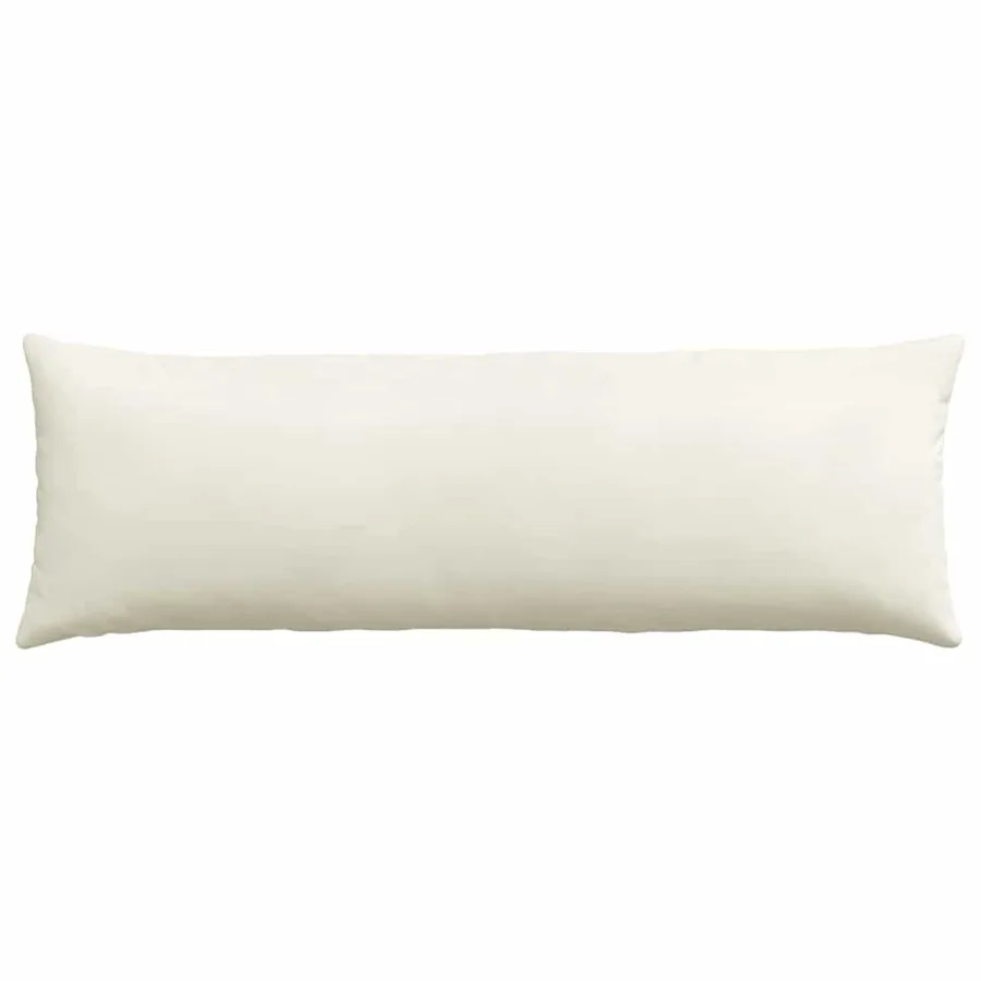Coussins de canapé 2 pcs Crème 120 x 40 cm - 6