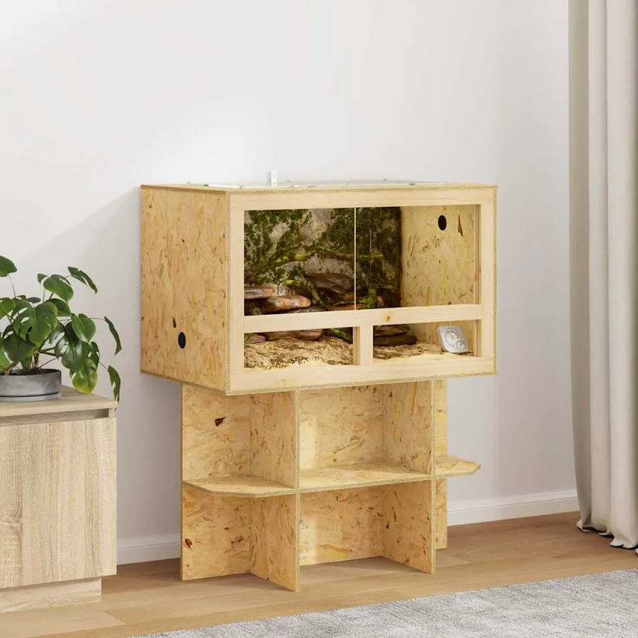 Terrarium Marron 80 x 50 x 50 cm OSB