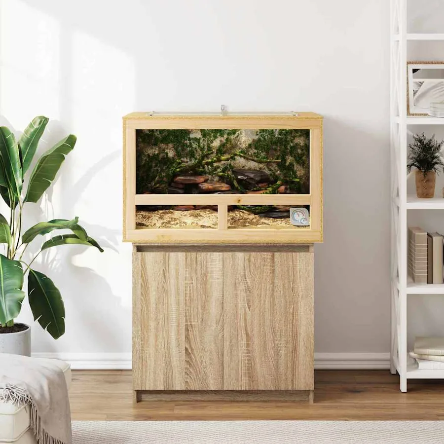 Terrarium Marron 80 x 50 x 50 cm OSB - 4