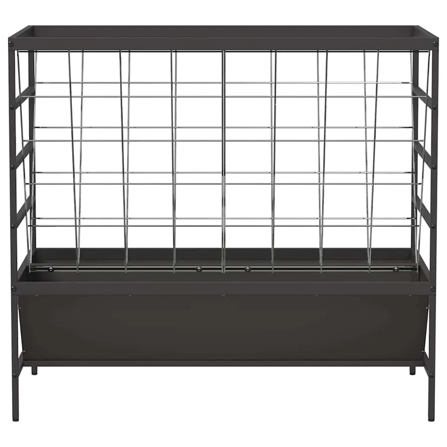 Nourrisseur pour Animaux Noir 100 x 60 x 90 cm - 5