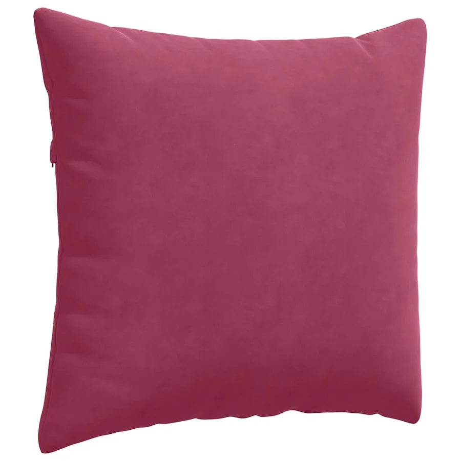 Coussins de canapé 2 pcs Bordeaux 45 x 45 cm - 5