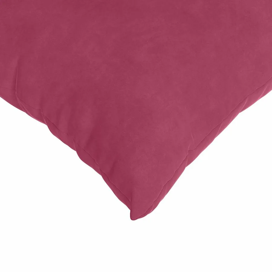Coussins de canapé 2 pcs Bordeaux 45 x 45 cm - 7