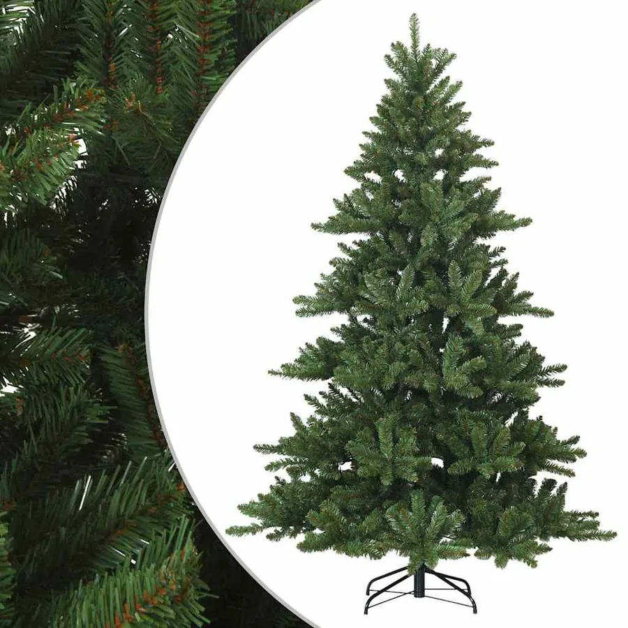 Sapin de Noël Artificiel à Branches Articulées Vert 210 cm - 2