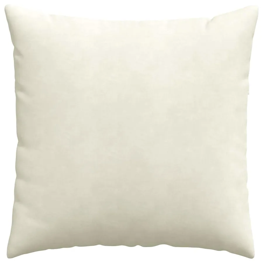 Coussins de canapé 2 pcs Crème 80 x 80 cm - 6