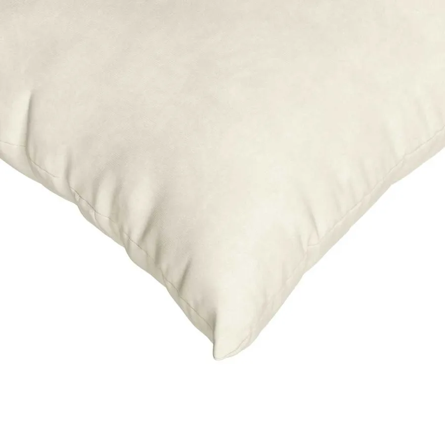 Coussins de canapé 2 pcs Crème 80 x 80 cm - 7