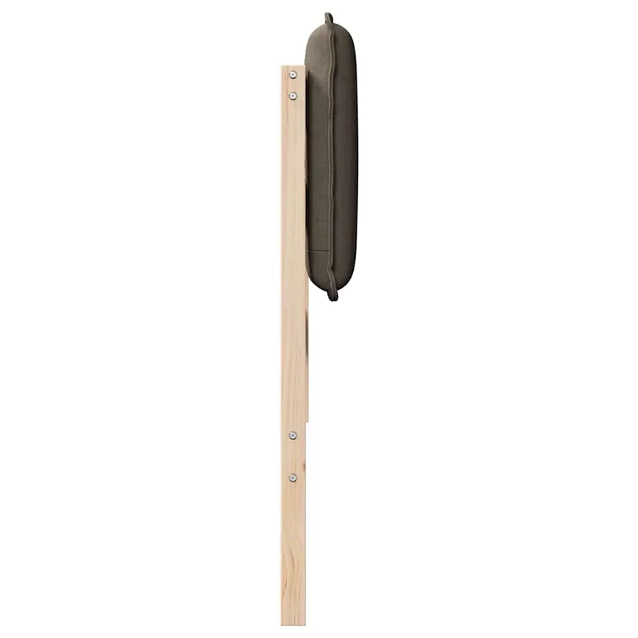 Tête de lit capitonnée Gris Naturel et Clair 180 cm Pin massif - 5