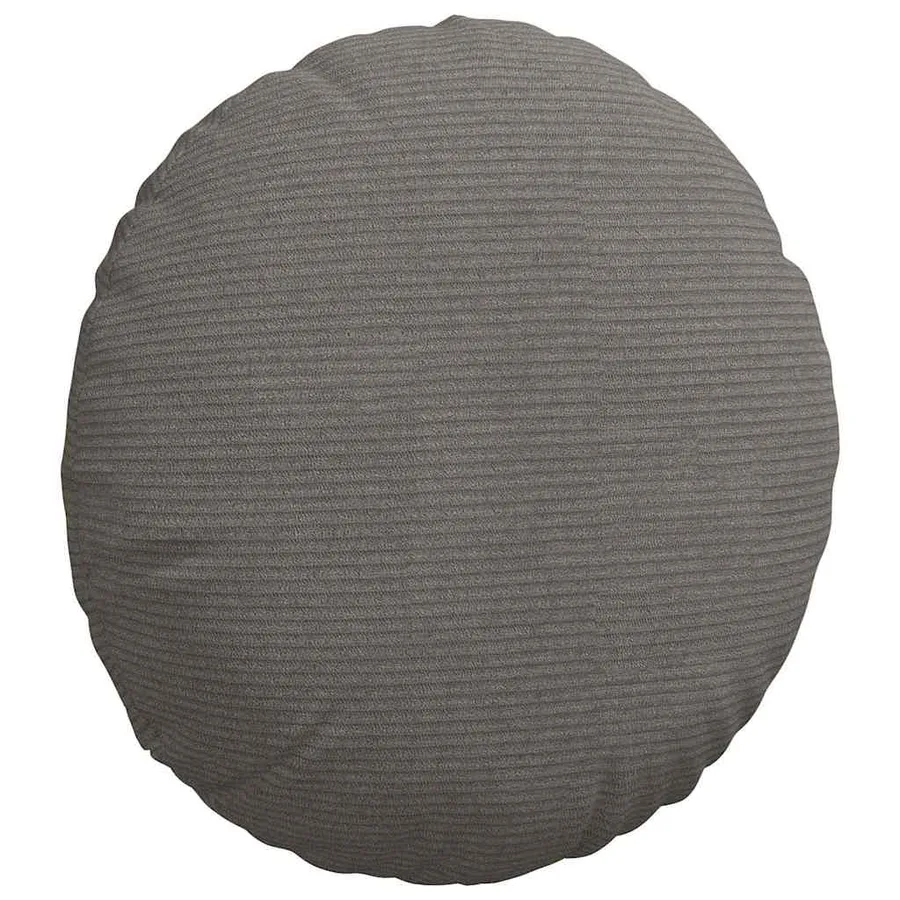 Coussins de siège 2 pcs Gris clair Ø 40 cm - 5