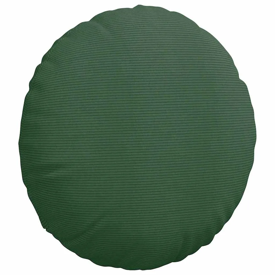 Coussins de siège 2 pcs Vert foncé Ø 80 cm - 5