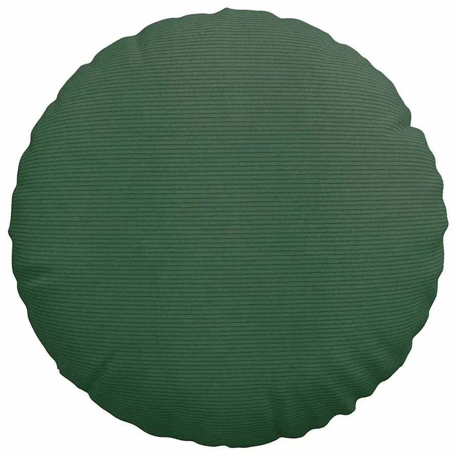 Coussins de siège 2 pcs Vert foncé Ø 80 cm - 6