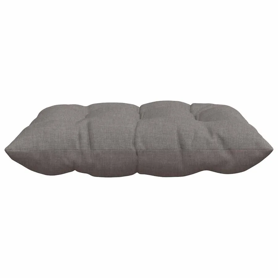 Coussins de siège 4 pcs Taupe 40 x 40 x 6 cm tissu - 6