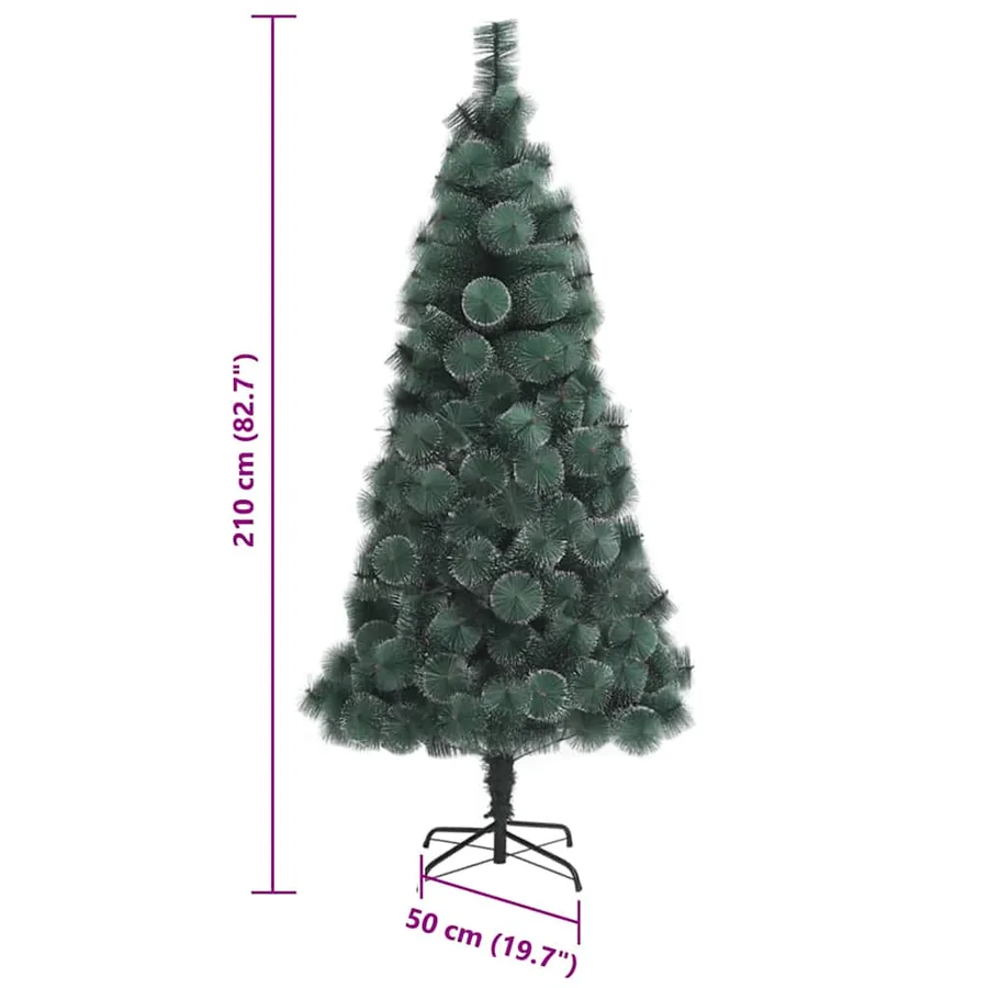 Arbre de Noël artificiel pré-éclairé avec ensemble de boules - 18
