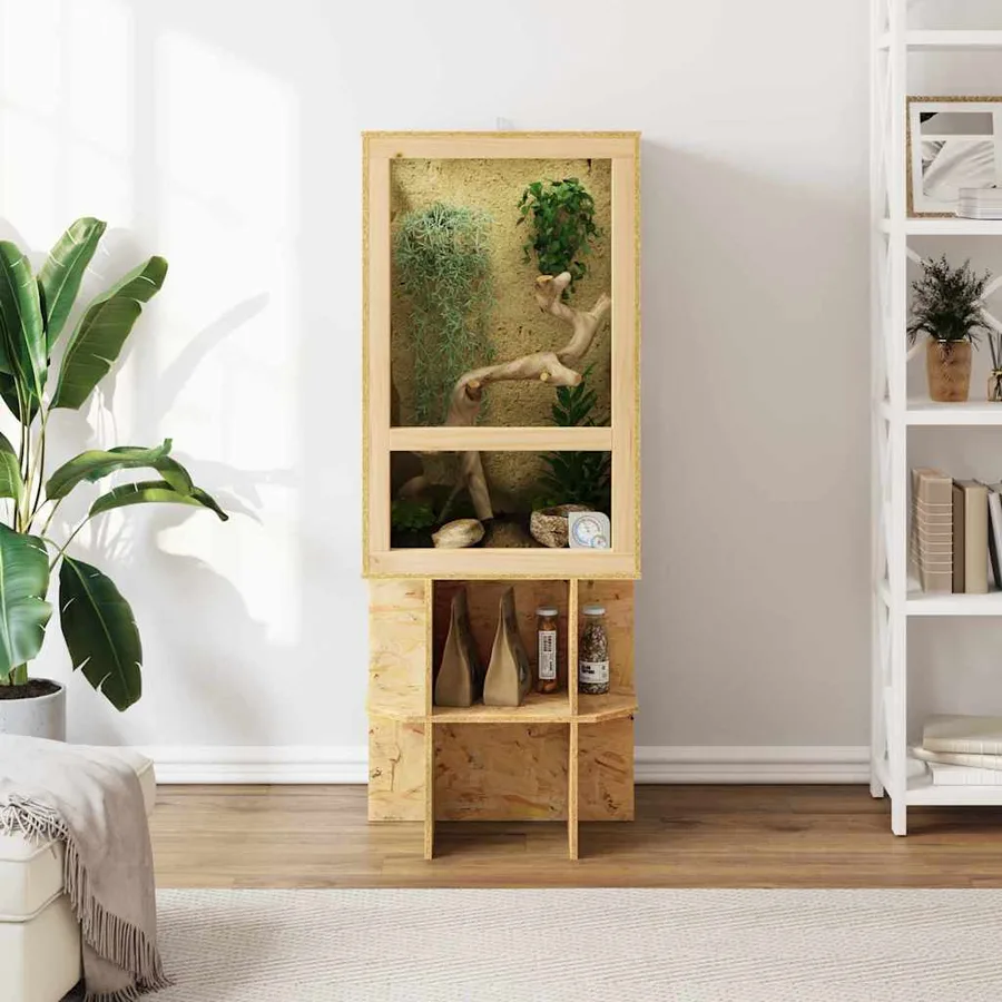 Terrarium Marron 50 x 50 x 130 cm OSB - 4