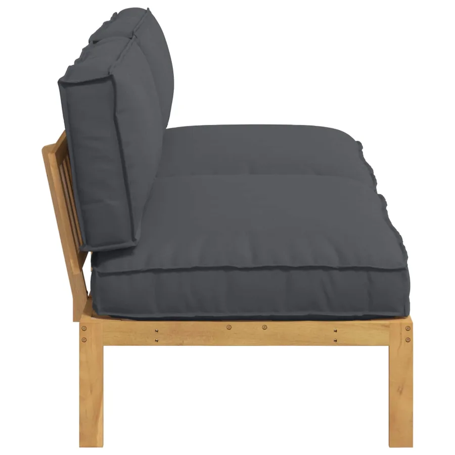 Ensemble de Canapés avec coussin Anthracite 240 x 92 x 69 cm - 7