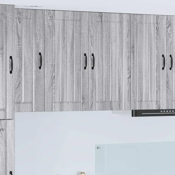 Meuble mural LUCCA Sonoma gris 80 x 31 x 80 cm
