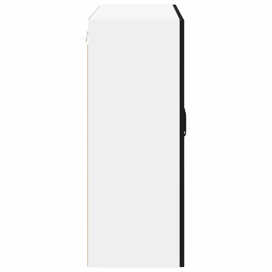Meuble mural LUCCA Noir 80 x 31 x 80 cm Bois d'ingénierie - 7