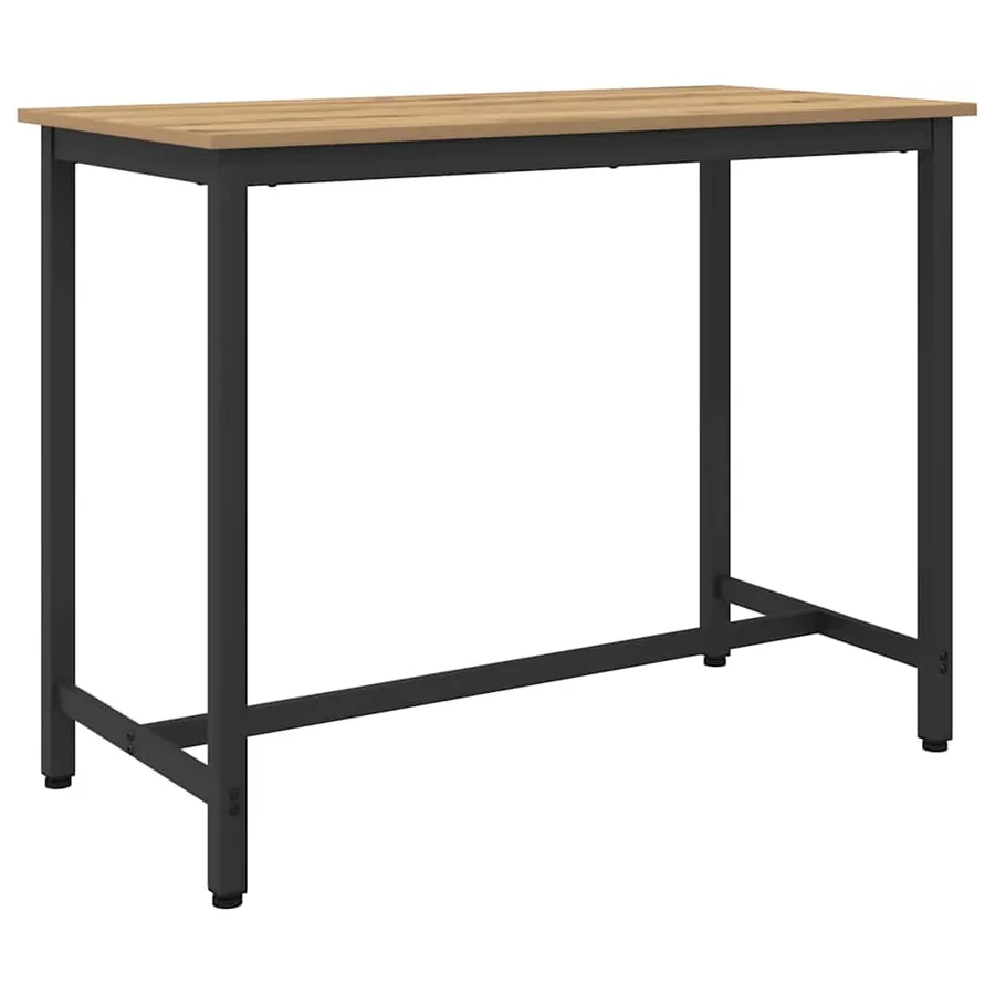 table Chêne artisanal 100 x 50 x 76,5 cm