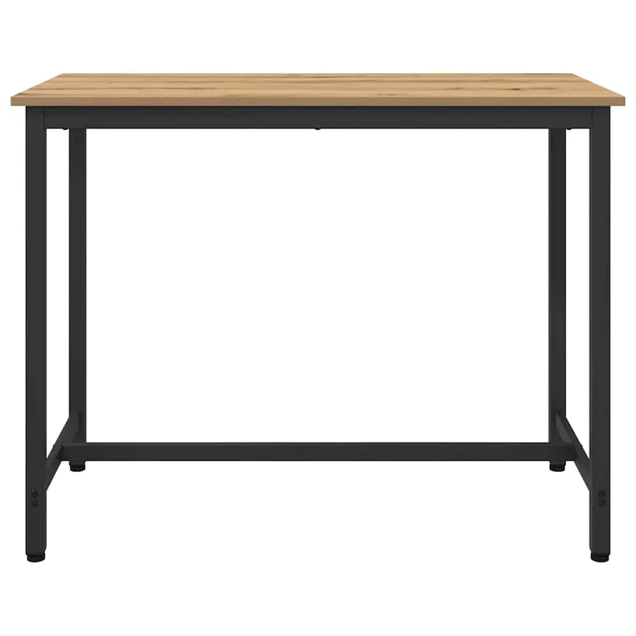 table Chêne artisanal 100 x 50 x 76,5 cm - 3