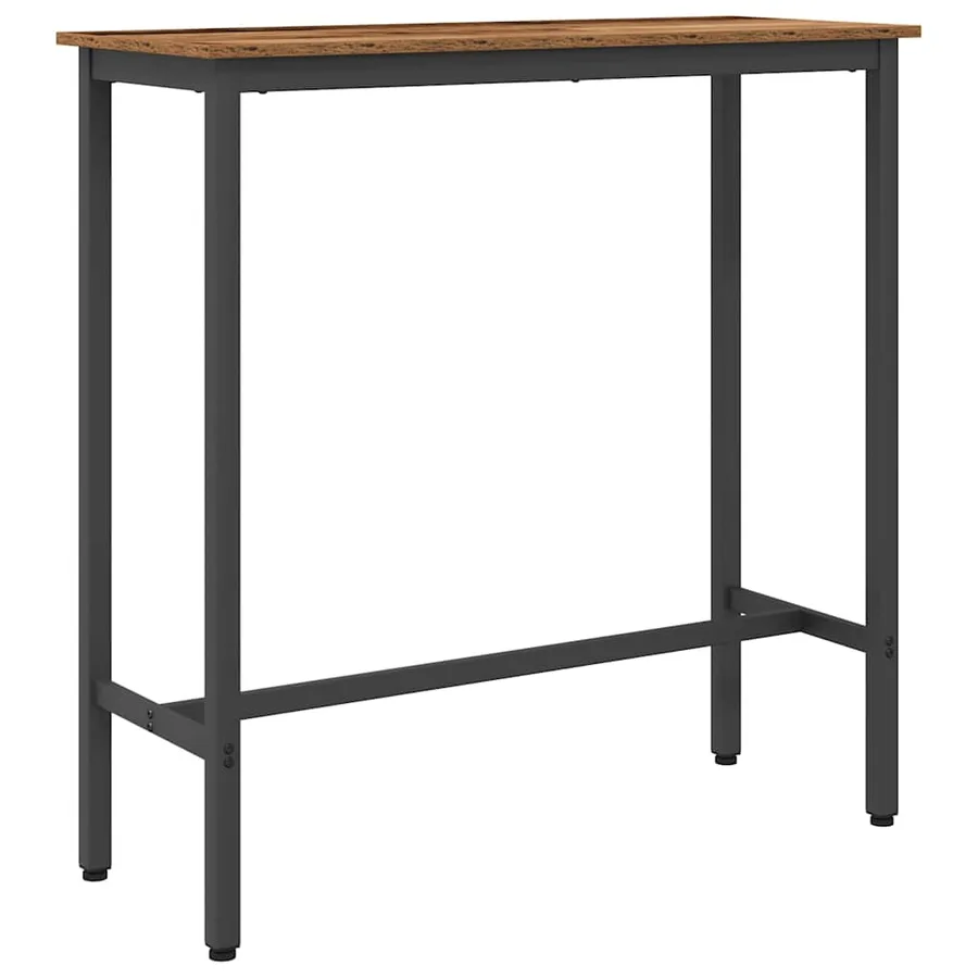 table Bois ancien 100 x 40 x 100,5 cm - 2