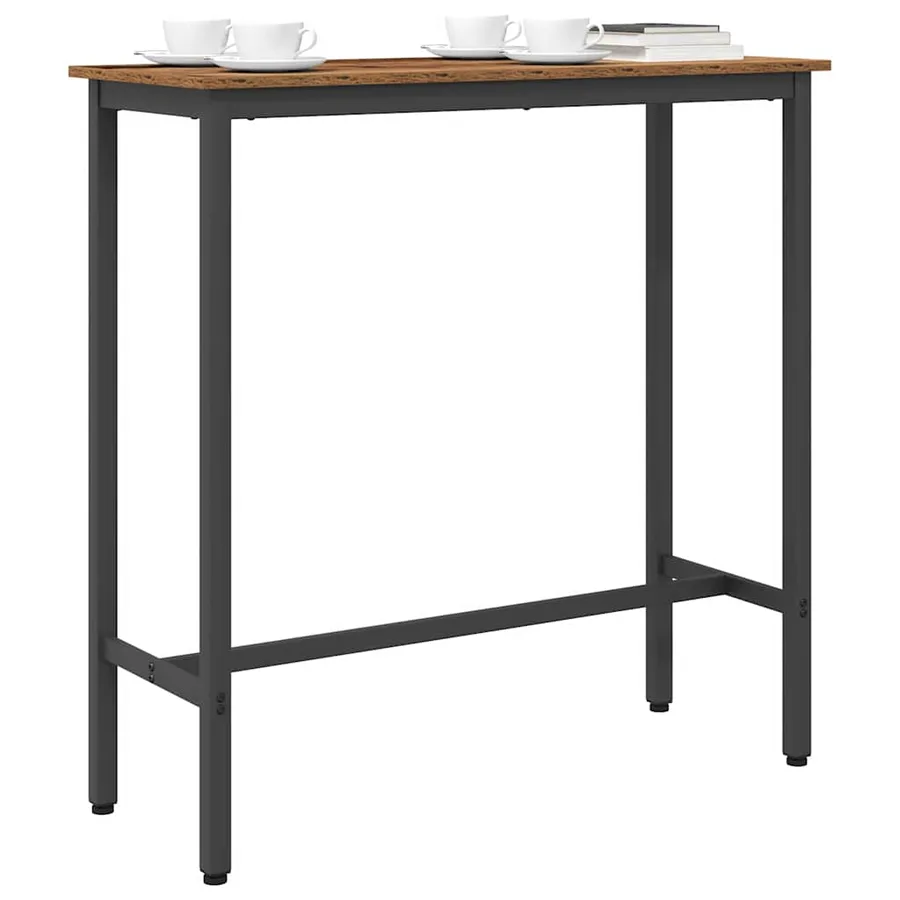 table Bois ancien 100 x 40 x 100,5 cm - 3