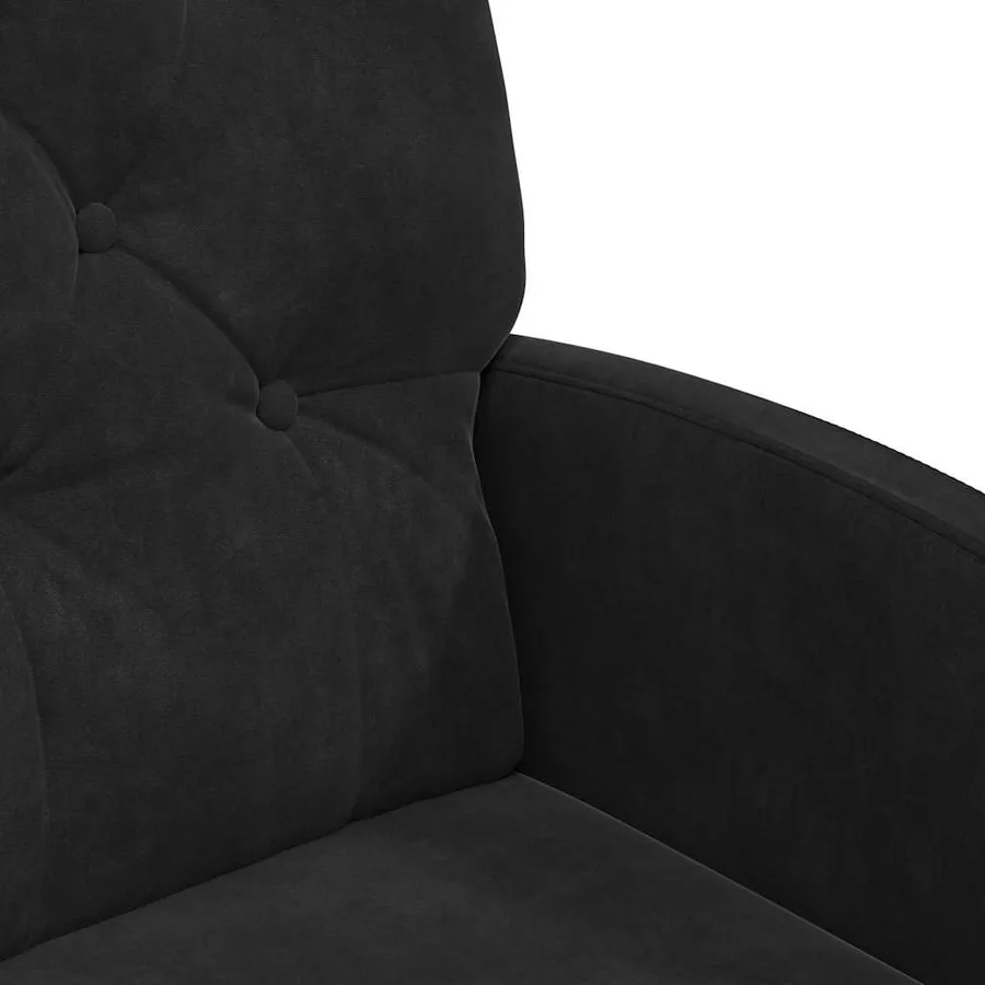 Chaises de Salle à Manger avec Roues 2 pcs Noir 58 x 67 x 97 cm - 7